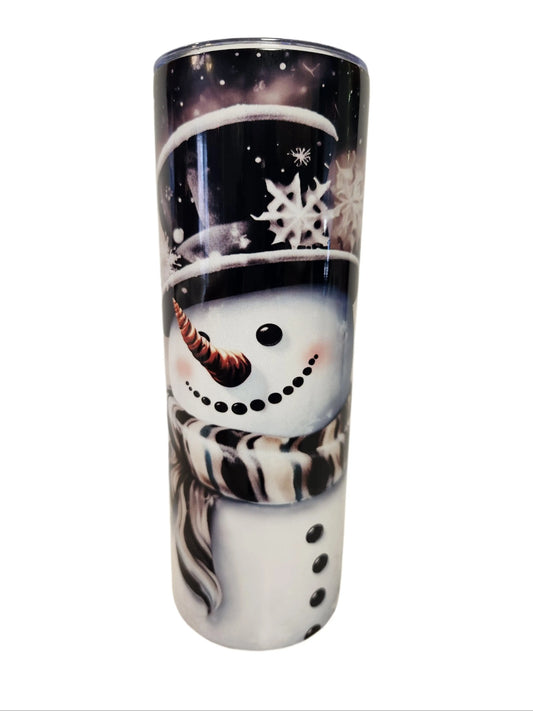 Custom 20oz Holliday Snowman Tumblers - Image #1