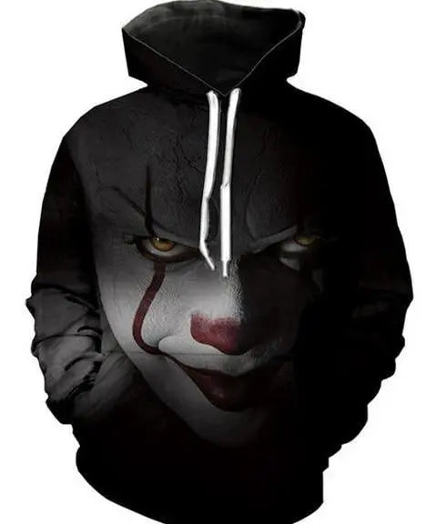 IT Pennywise Clown Stephen King Movie Hoodie Sweatshirt - Image #1