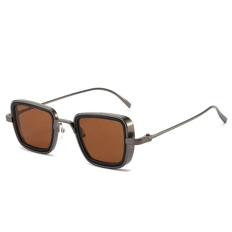 Steampunk sunglasses men's square sunglasses fashionable sunglasses - Image #12