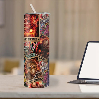 https://alittledisandat.com › products › horror-movie-tarot-20oz-insulated-stainless-steel-tumbler1726919699515 image1