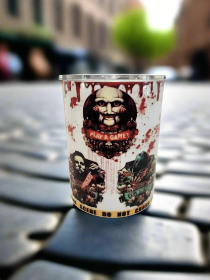 Bloody horror 10oz double-walled Insulated Coffe Tumblers - Image #3