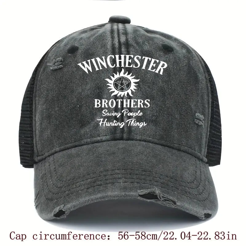 https://alittledisandat.com › products › winchester-brothers-vintage-distressed-baseball-cap-unisex-mesh-trucker-hat1726410078866 image2