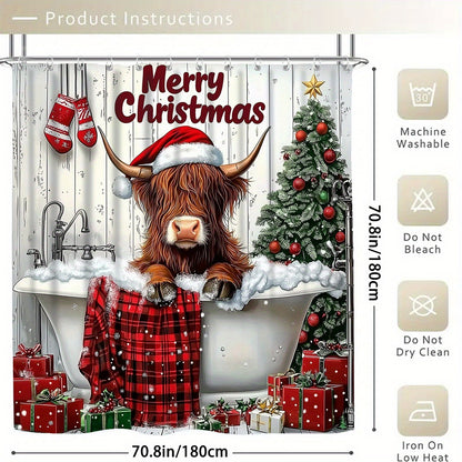 https://alittledisandat.com › products › festive-4pc-shower-curtain-mat-set-waterproof-holiday-decor1730107469896 image5