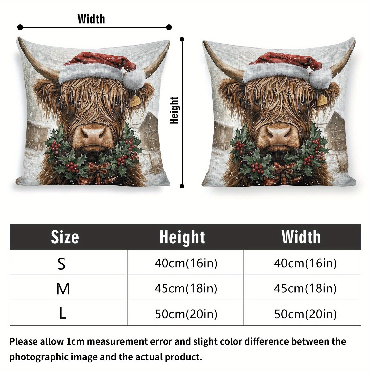 https://alittledisandat.com › products › festive-highland-cow-christmas-pillow-covers-4pack-18x181730107299696 image2