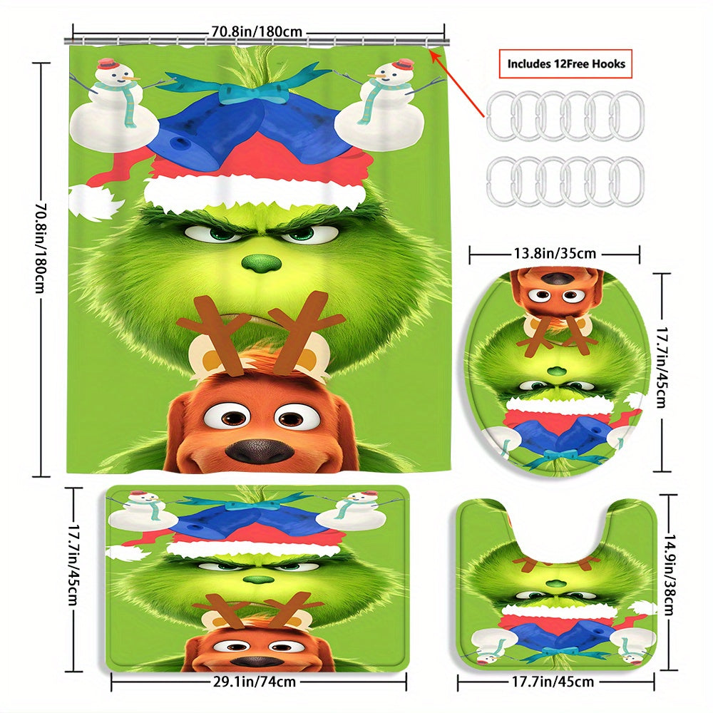 https://alittledisandat.com › products › festive-green-monster-christmas-bathroom-set-with-accessories1728986595664 image8