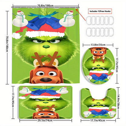 https://alittledisandat.com › products › festive-green-monster-christmas-bathroom-set-with-accessories1728986595664 image8