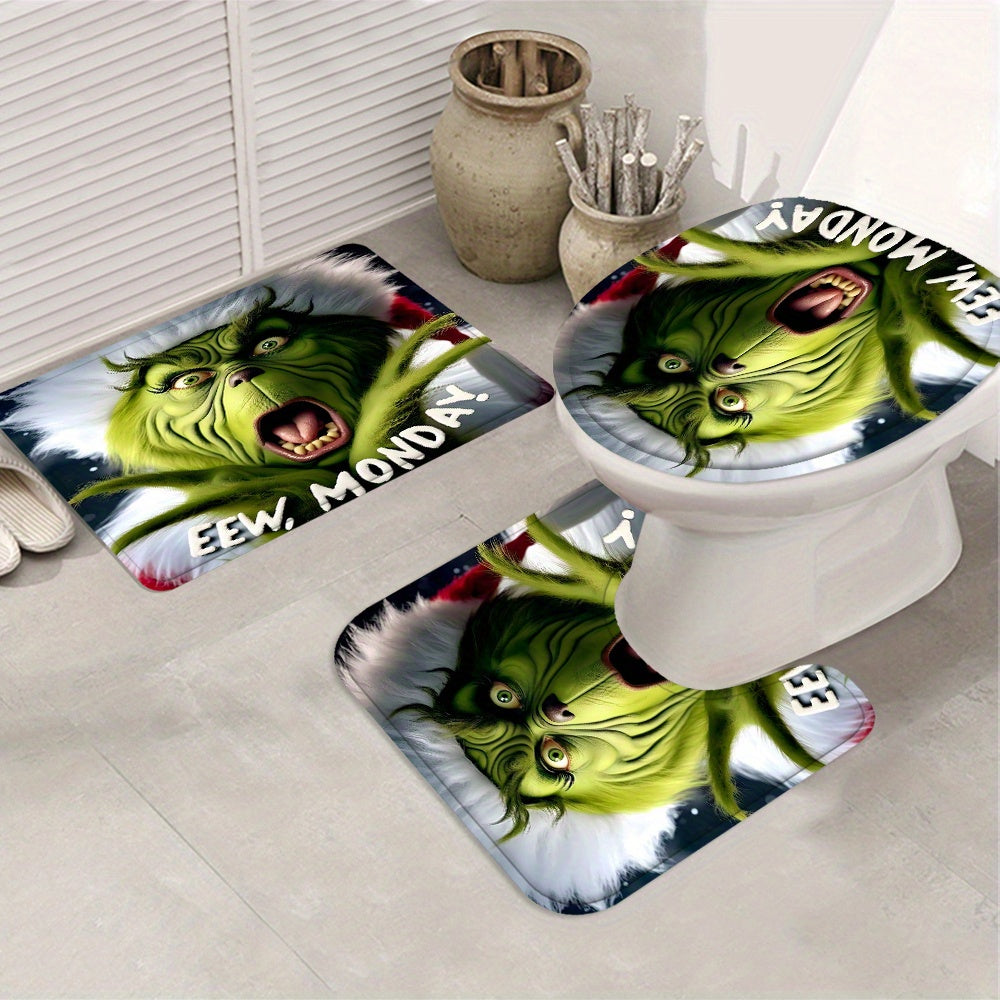 https://alittledisandat.com › products › green-monster-shower-curtain-set-with-nonslip-mat-cover1728733790479 image1