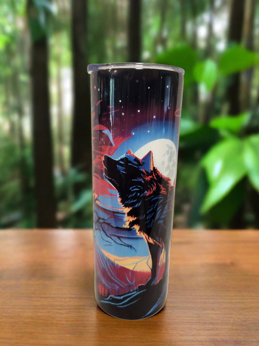 Wolf and Moon 20oz Tumblers 