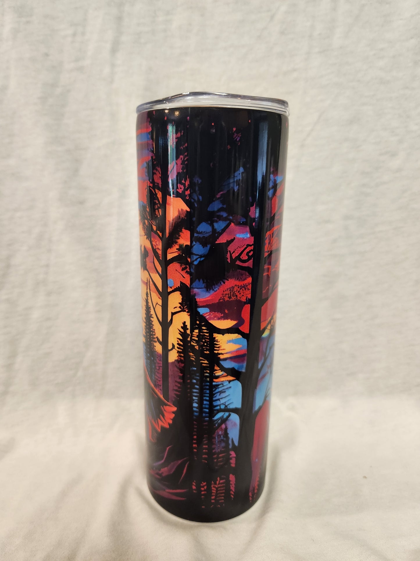 Wolf and moon 20oz Tumbler