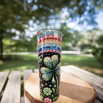 4 leaf clover / rainbow 20oz Tumblers