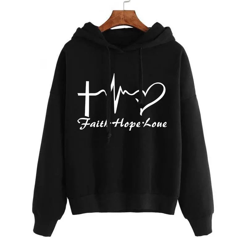 Faith, Hope, Love Women's Hoodies - Image #2