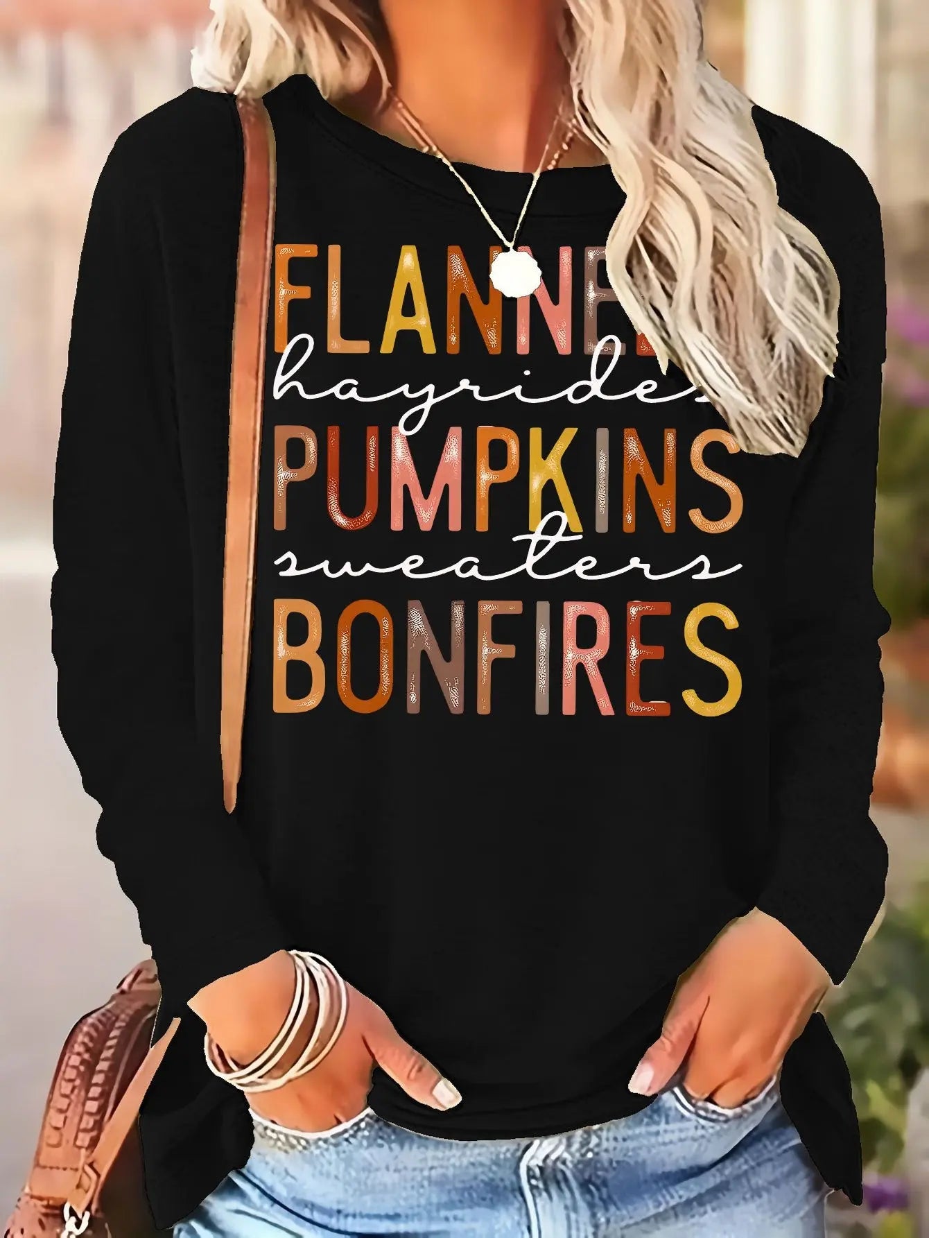 https://alittledisandat.com › products › plus-size-pumpkin-print-long-sleeve-crew-neck-top1724690001134 image0