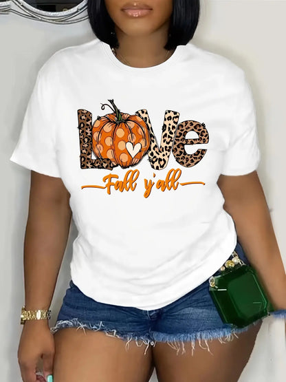 https://alittledisandat.com › products › plus-size-pumpkin-print-short-sleeve-tshirt1725641622393 image1