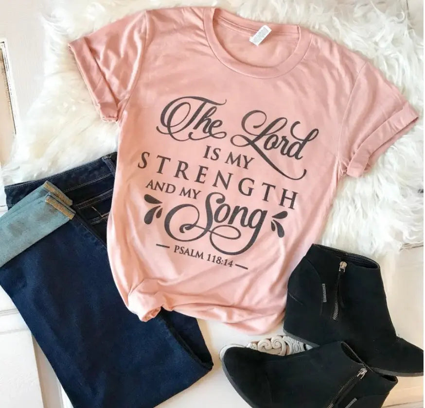 T-Shirt Women Fashion Retro Funny Jesus T-Shirt Faith Slogan Art Top - Image #4