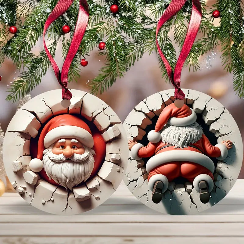 https://alittledisandat.com › products › santa-3d-christmas-ceramic-ornament image 0