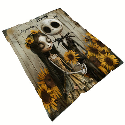 https://alittledisandat.com › products › nightmare-before-christmas-flannel-throw-jack-sunflower-design1724101233296 variants5