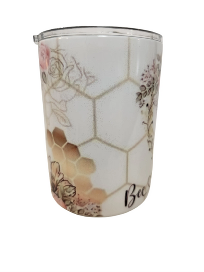 Bee Yourself 10oz coffee tumbler