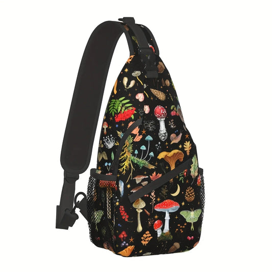 https://alittledisandat.com › products › durable-mushroom-print-sling-backpack-water-resistant-adjustable-travel-bag-image4