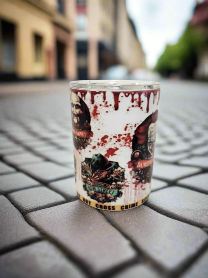 Bloody horror 10oz double-walled Insulated Coffe Tumblers - Image #2