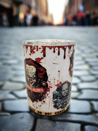 Bloody horror 10oz double-walled Insulated Coffe Tumblers - Image #6