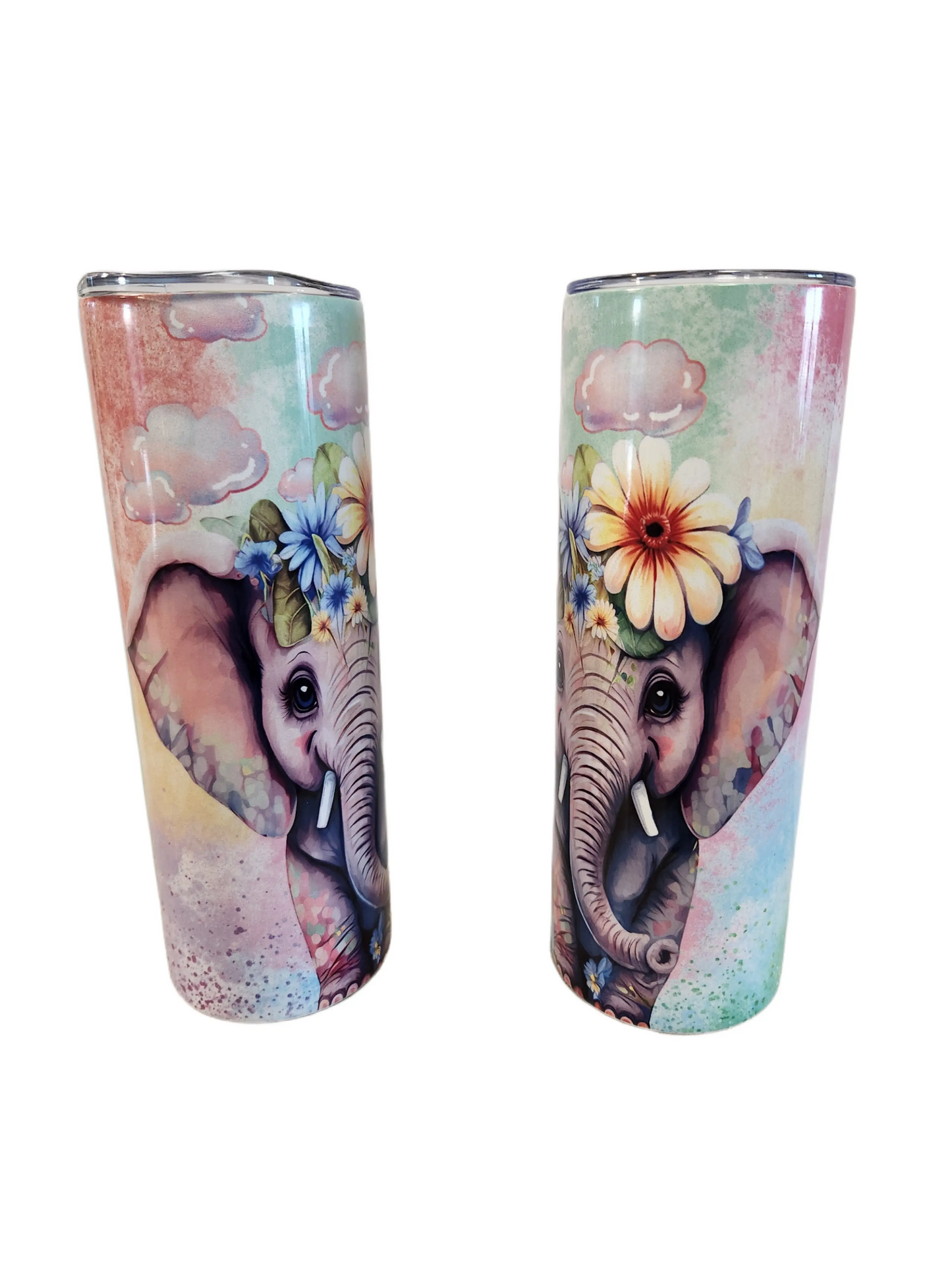 Pretty Elephant 20oz Tumblers - Image #2