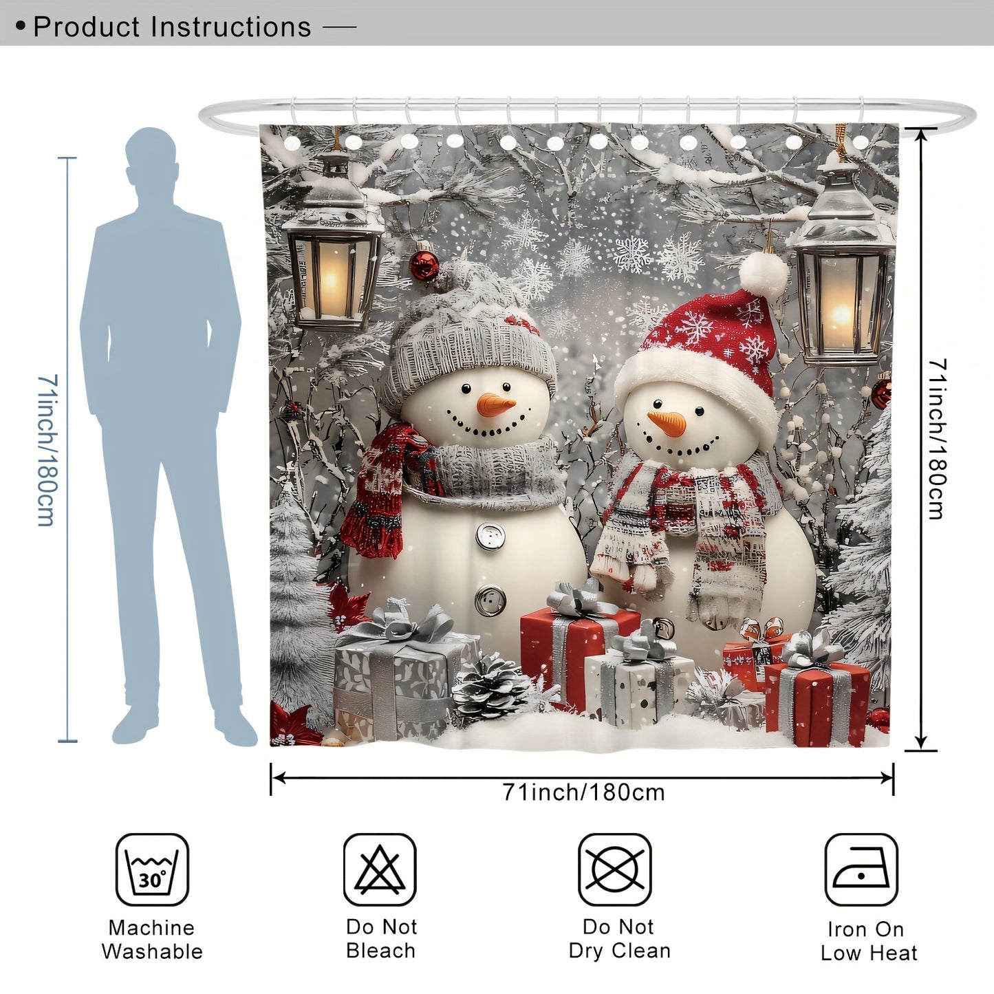 https://alittledisandat.com › products › festive-snowman-santa-christmas-shower-curtain-set1729785396101 variants10