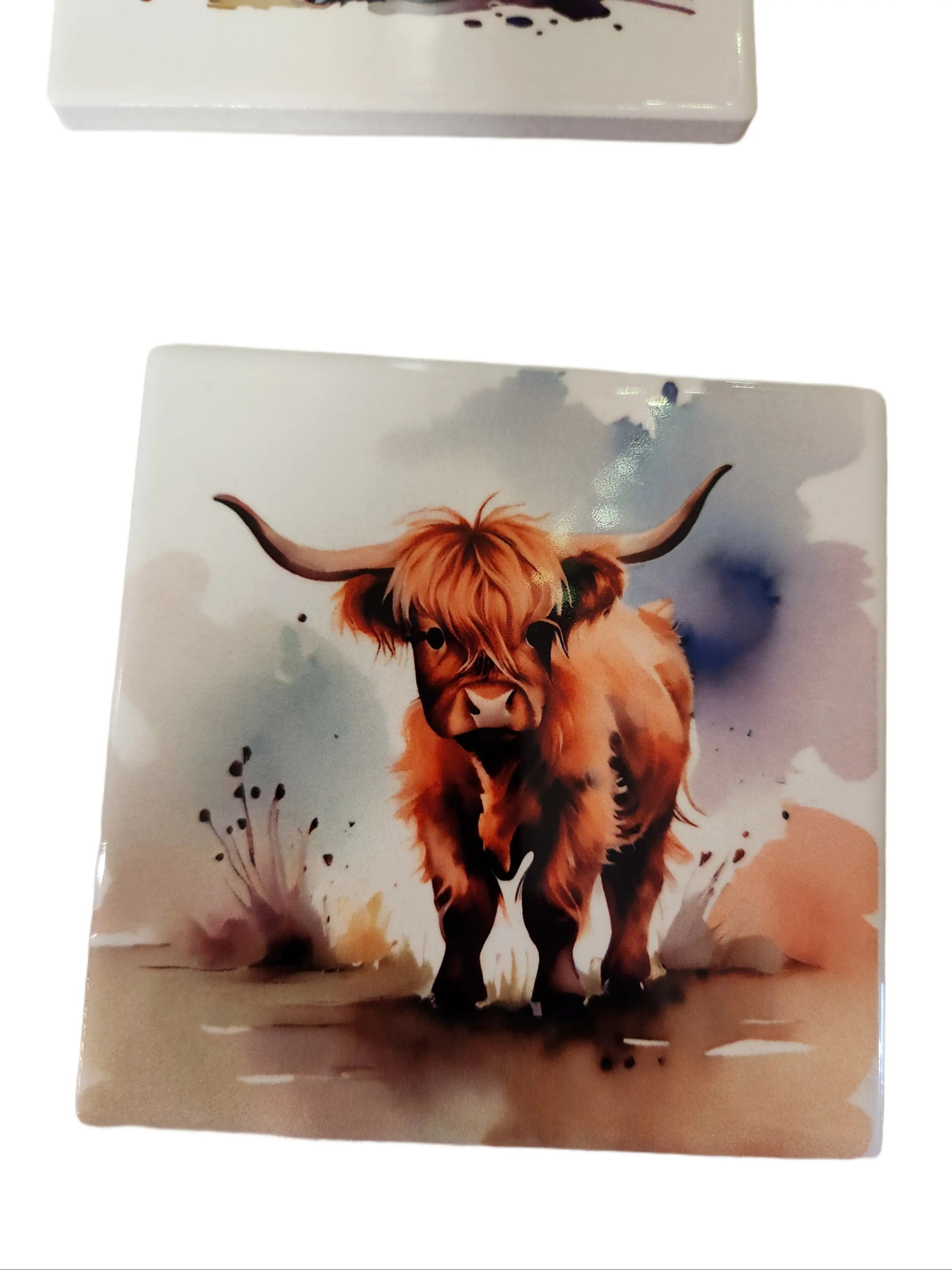 Cute Heifer 4 inch Table Coasters - ALittleDisAnDat.com