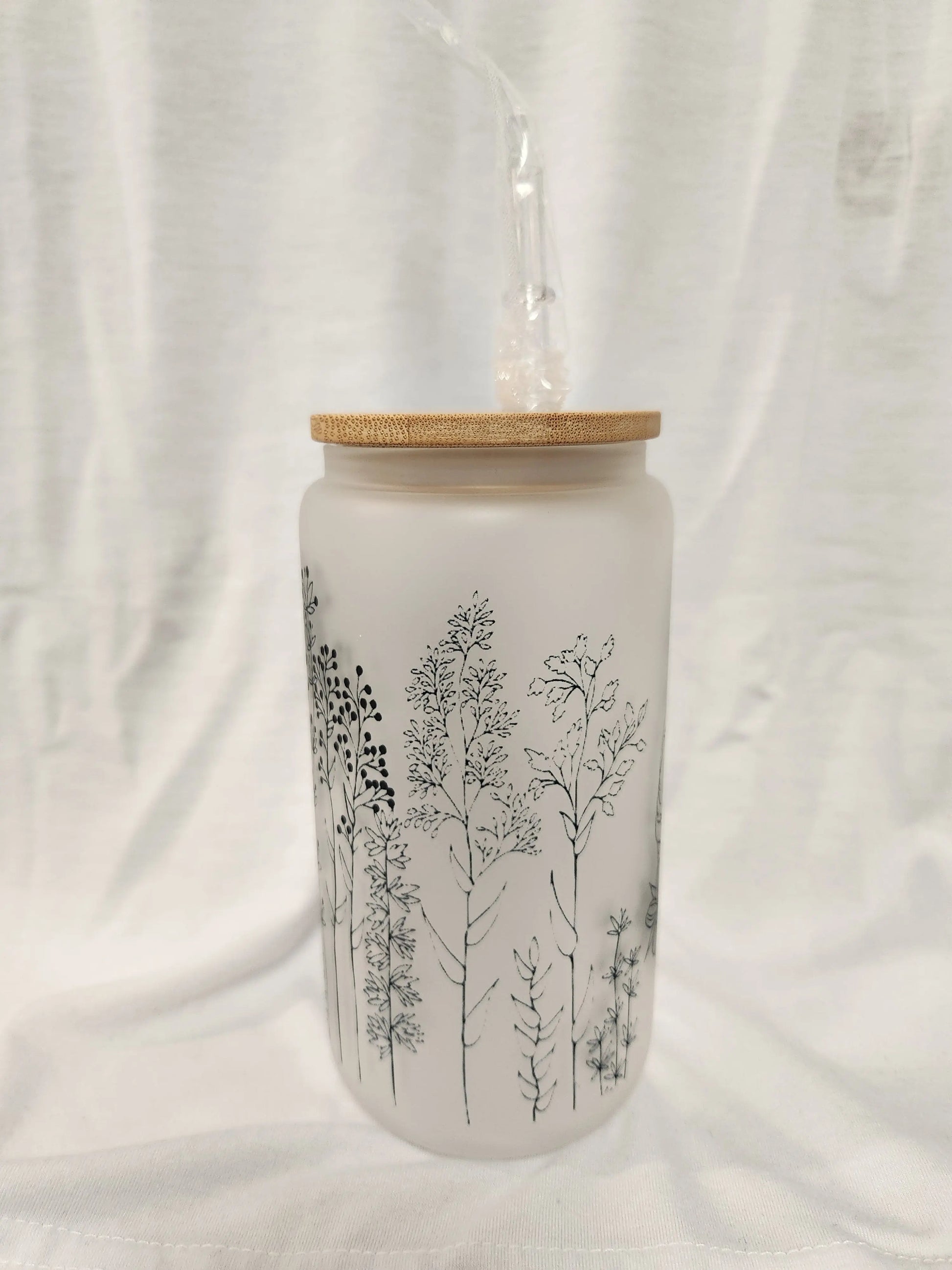 Custom 16oz Frosted Glass Mother Tumbler - Image #2