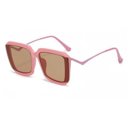 New Style Personalized Square Sunglasses Women's