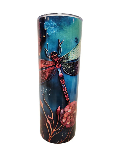 Pretty Dragonfly 20oz Tumblers - Image #4