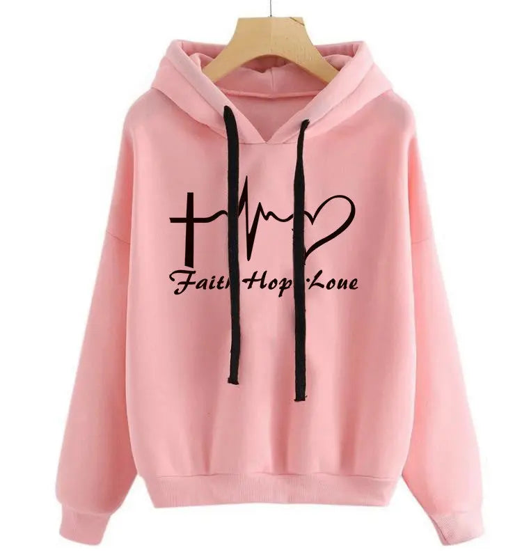 Faith, Hope, Love Women's Hoodies - Image #4