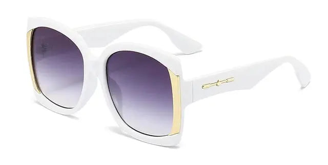 Luxury Brand Square Sunglasses For Women Retro Vintage Oversized Gradient Sun Glasses - Image #11