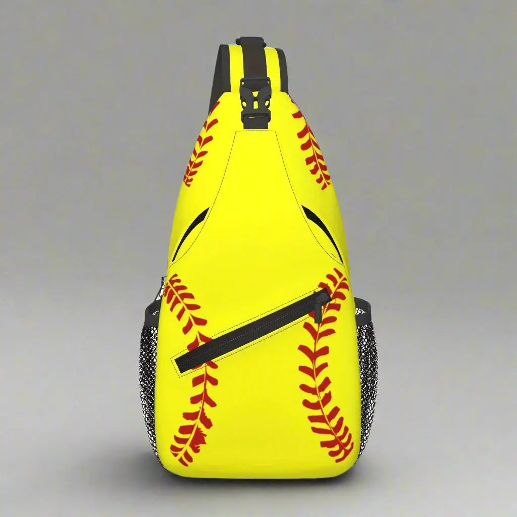 https://alittledisandat.com › products › bright-yellow-softball-print-sling-bag-adjustable-straps-variants5