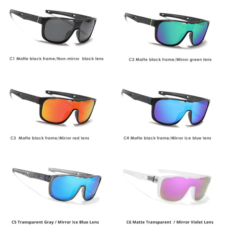 Oversized Polarized Sunglasses Men Women Fashion Sport Style Sun Glasses