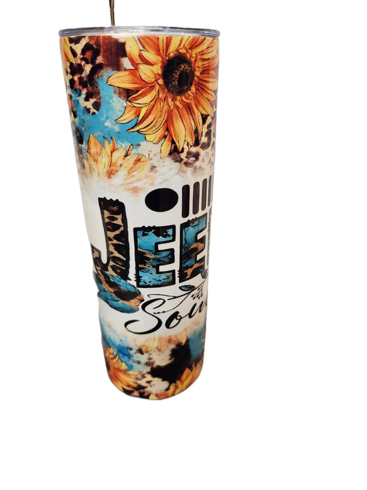 New Custom 20oz Jeep Soul Tumbler A Little Dis An Dat