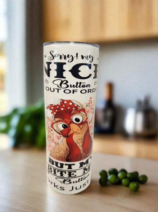 https://alittledisandat.com › products › custom-20oz-chicken-with-saying-tumbler- Image #1