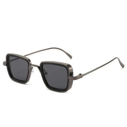 Steampunk sunglasses men's square sunglasses fashionable sunglasses - Image #4