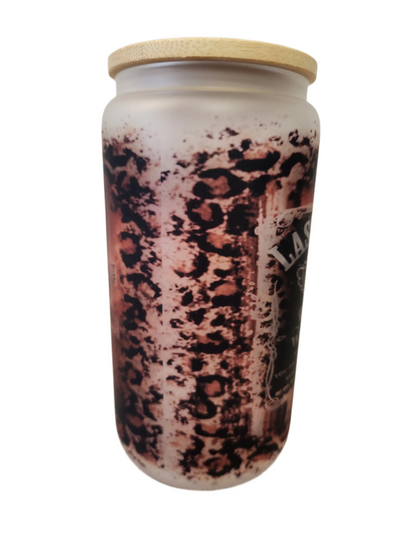 Last night, 16oz Frosted Glass Tumbler - Image #4