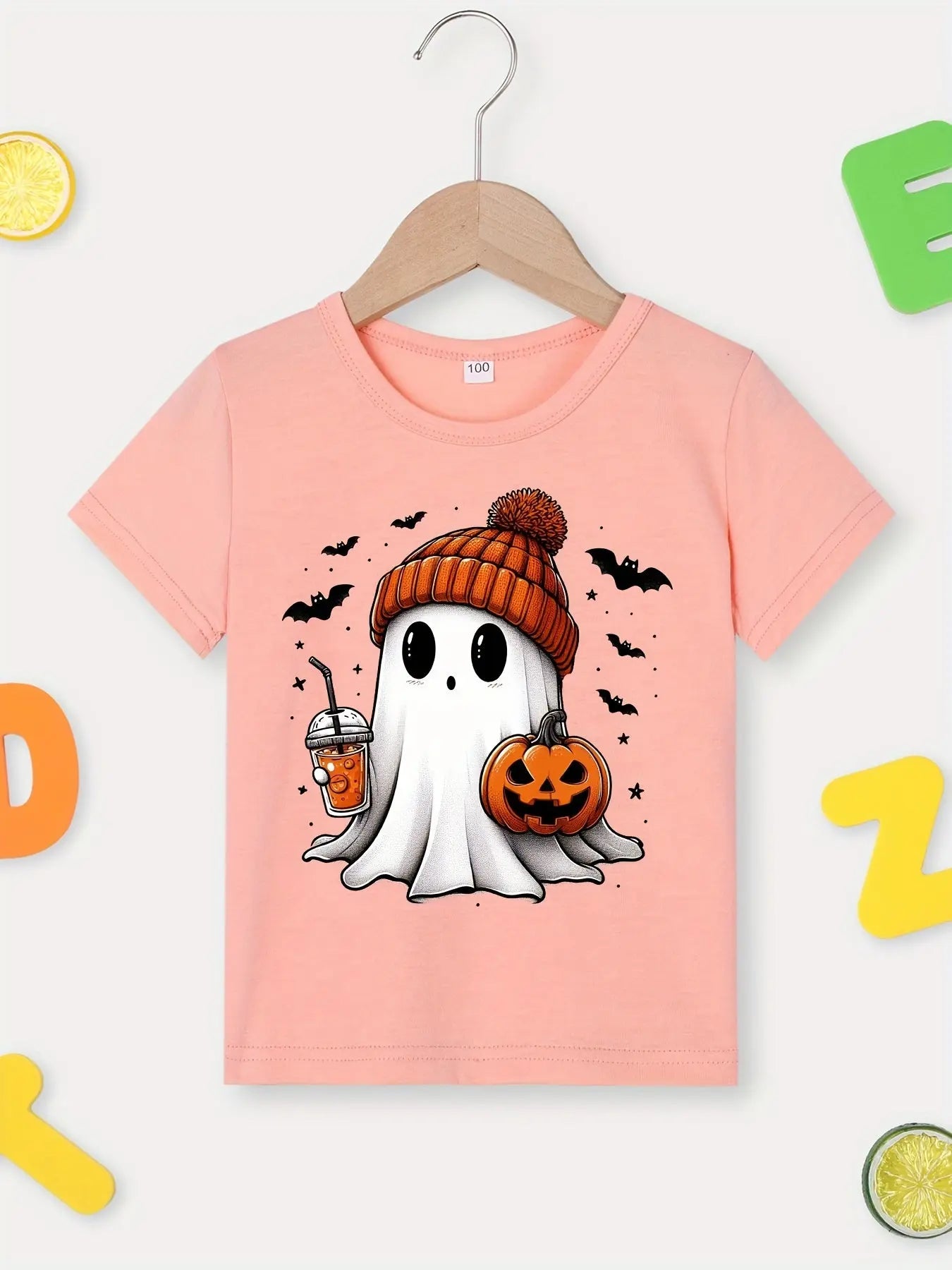 https://alittledisandat.com › products › trendy-girls-halloween-graphic-tee-ghosts-pumpkins-bats1726409691270 image3