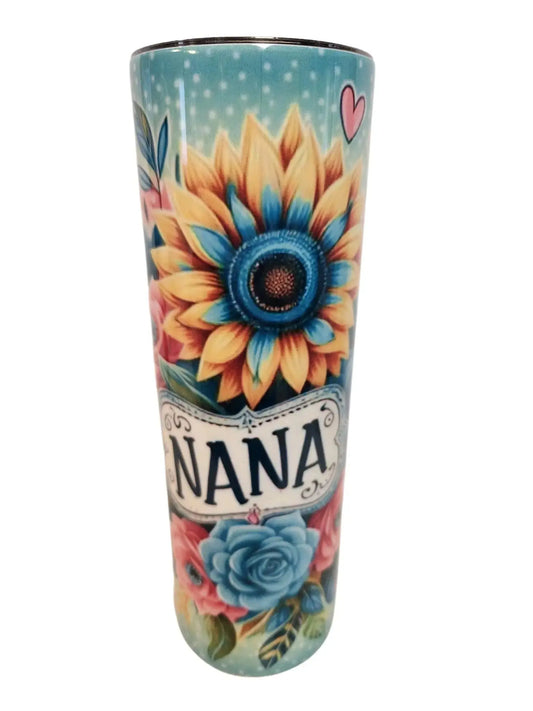 Beautiful Flowers Nana 20oz Tumblers - Image #1