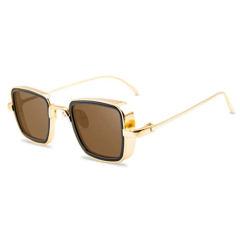 Steampunk sunglasses men's square sunglasses fashionable sunglasses - Image #1