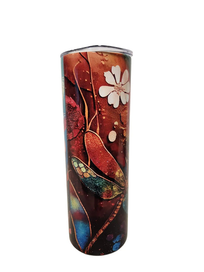 Pretty Dragonfly 20oz Tumblers - Image #3