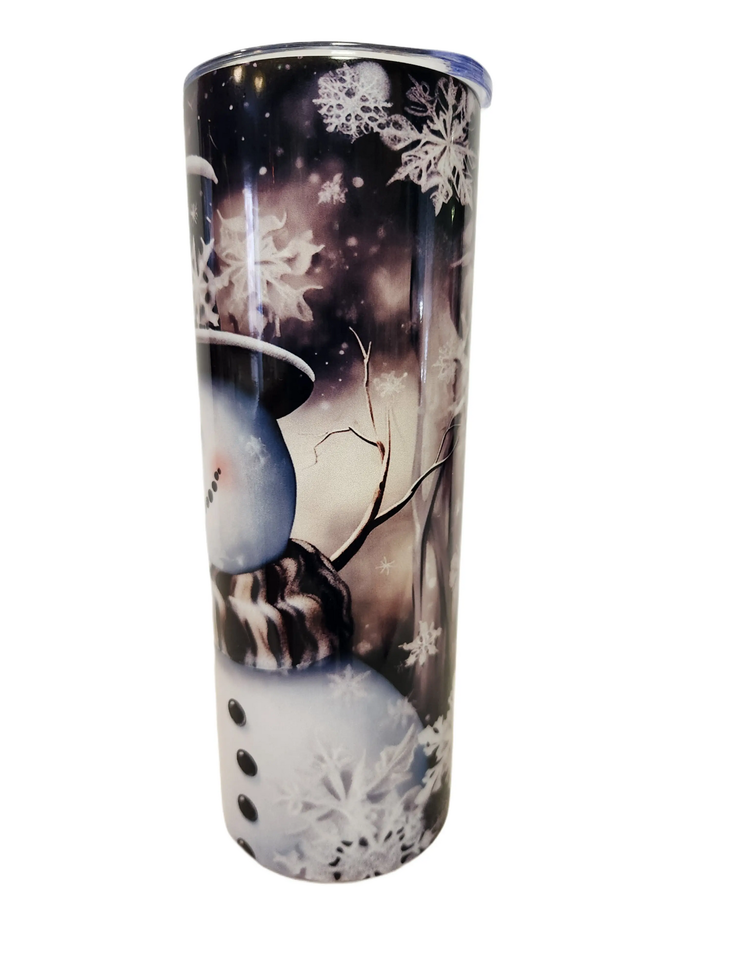 Custom 20oz Holliday Snowman Tumblers - Image #4