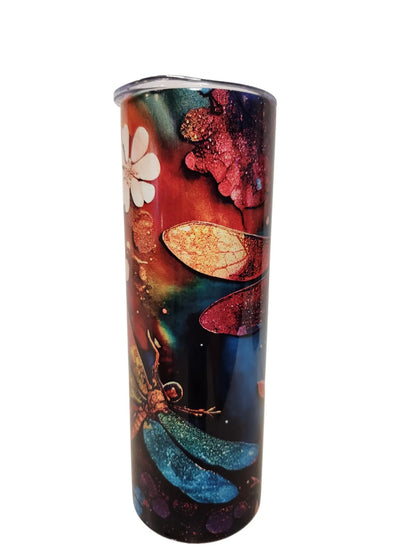 Pretty Dragonfly 20oz Tumblers - Image #2