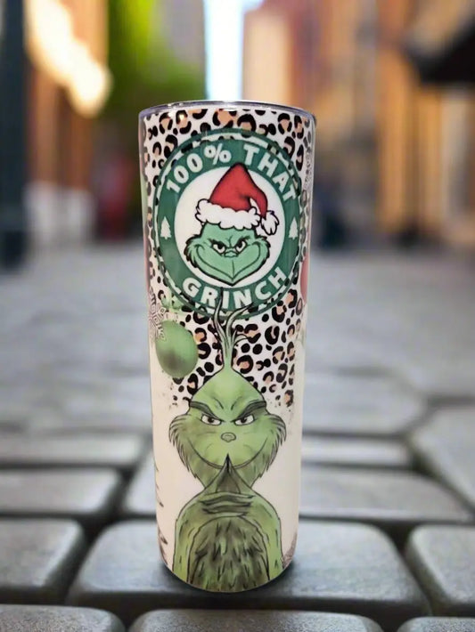 100% That  Grinch 20oz Tumblers - Image #1