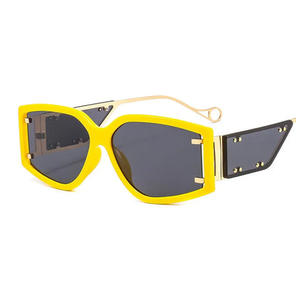 small window rivet sunglasses - Image #10