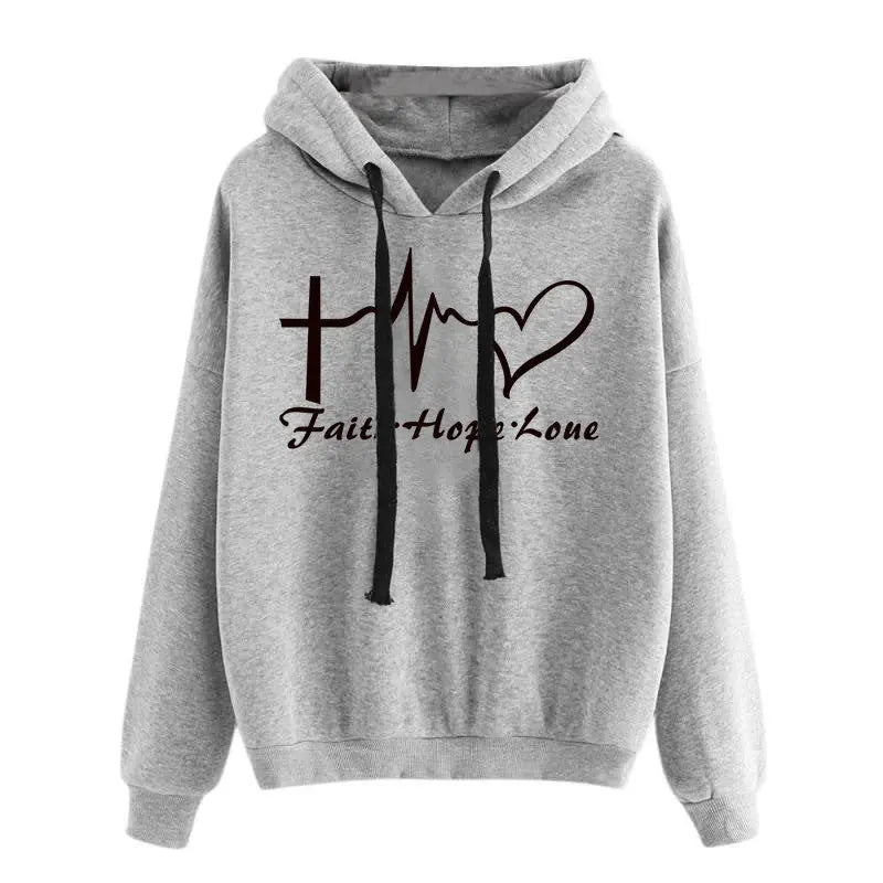 Faith, Hope, Love Women's Hoodies - Image #5