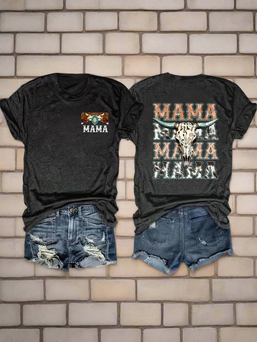 https://alittledisandat.com › products › mama-print-crew-neck-womens-polyester-tshirt-breathable-soft-casual-top1725643668888 image0