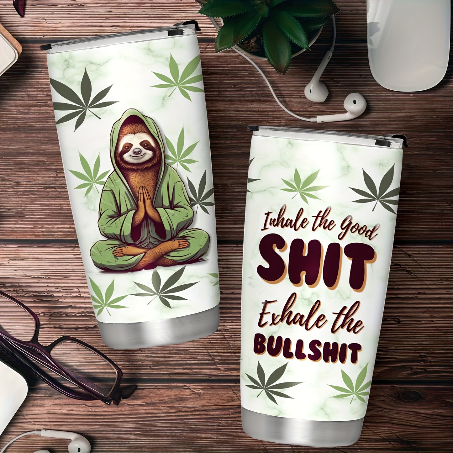 https://alittledisandat.com › products › 1pc-20oz-590ml-stainless-steel-sloth-tumbler-with-lid-and-straw-double-wall-vacuum-insulated-coffee-cup-floral-sloth-design-unique-birthday-gift-for-women-friends-teen-girls-girlfriend-sloth-lovers1716834968655 image1