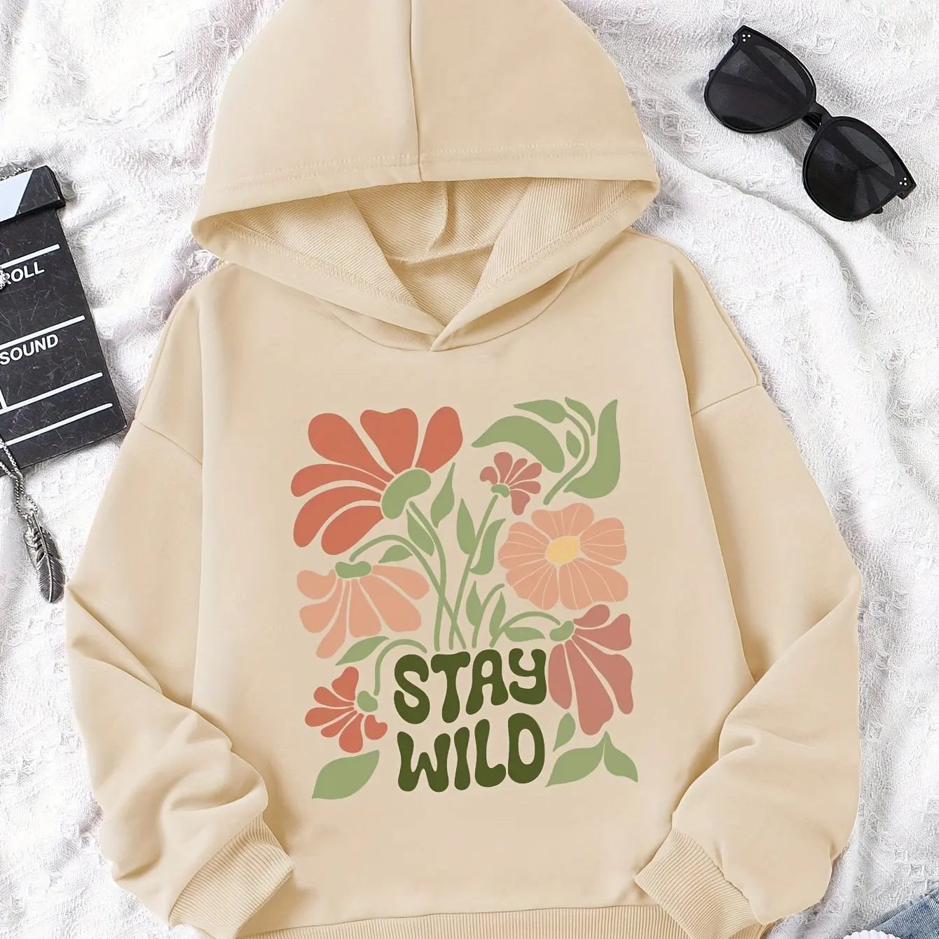 https://alittledisandat.com › products › girls-cozy-stay-wild-floral-hoodie-with-hood1726057732936 variants10